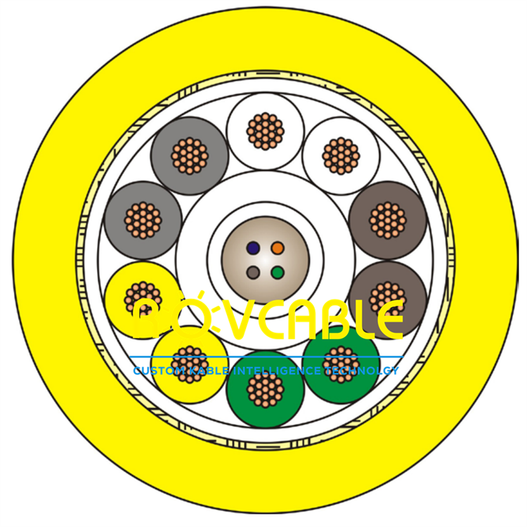 Fiber optic hybrid cable