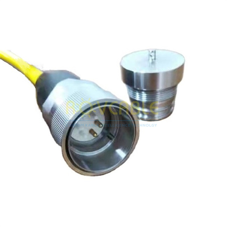 Underwater fiber optic waterproof connector IP68 single mode multi mode FC SC LC undersea fiber cable